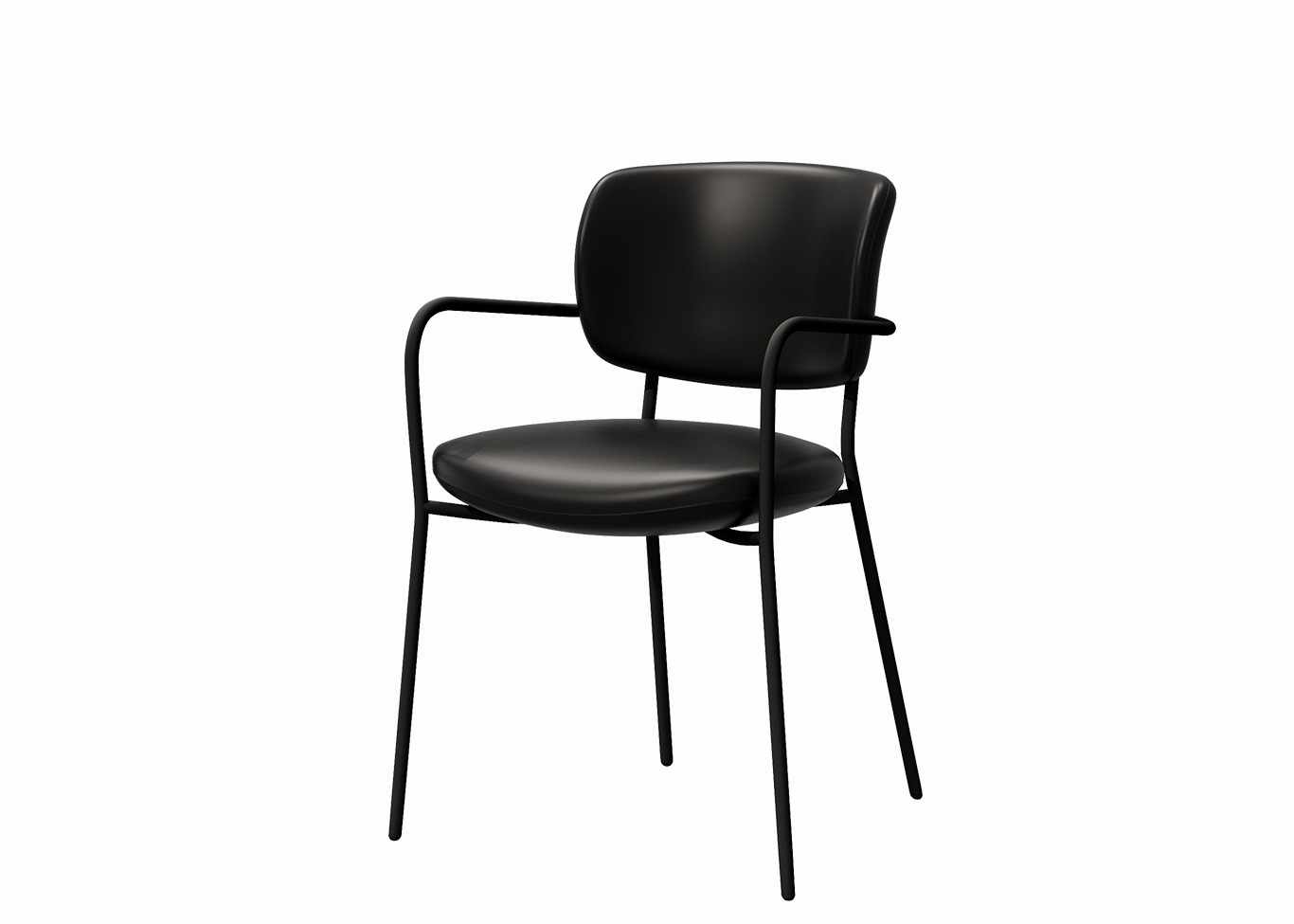 ROPE Dining Chair Full Upholstery w Arms