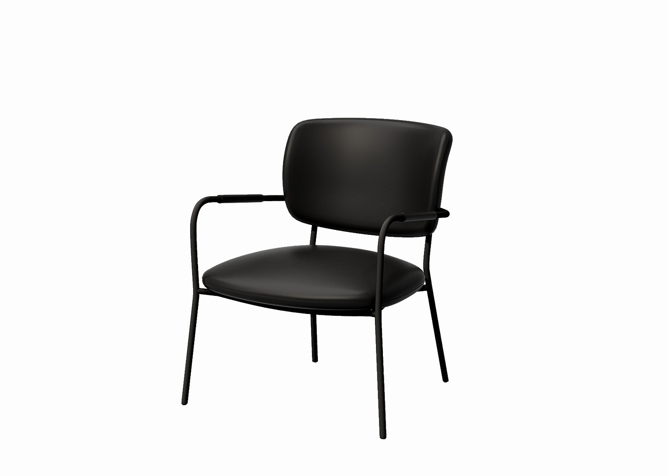 ROPE Lounge Chair Full Upholstery w Arms